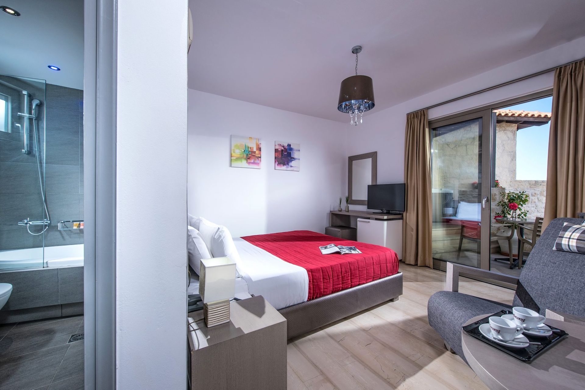 Happy Cretan Suites Mini Suite With Hot Tub & Sea View